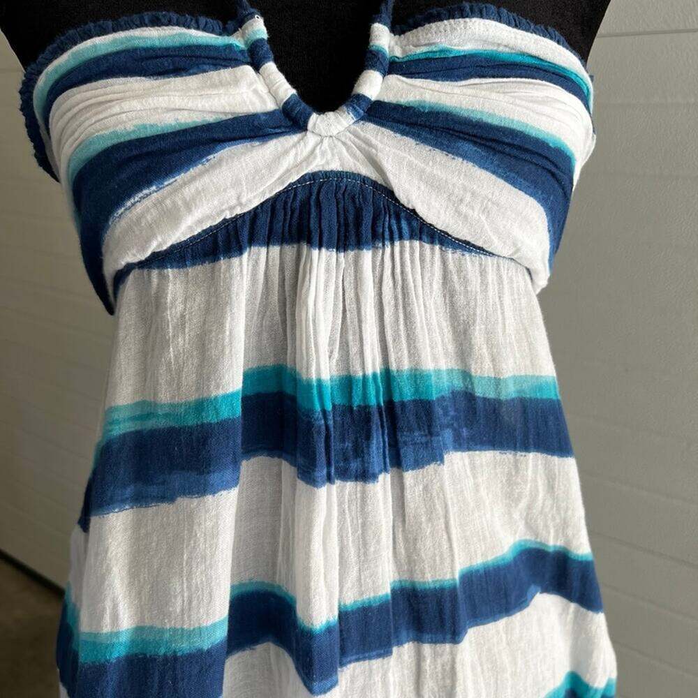 Gilly Hicks cami stripe halter style top, women's size M
